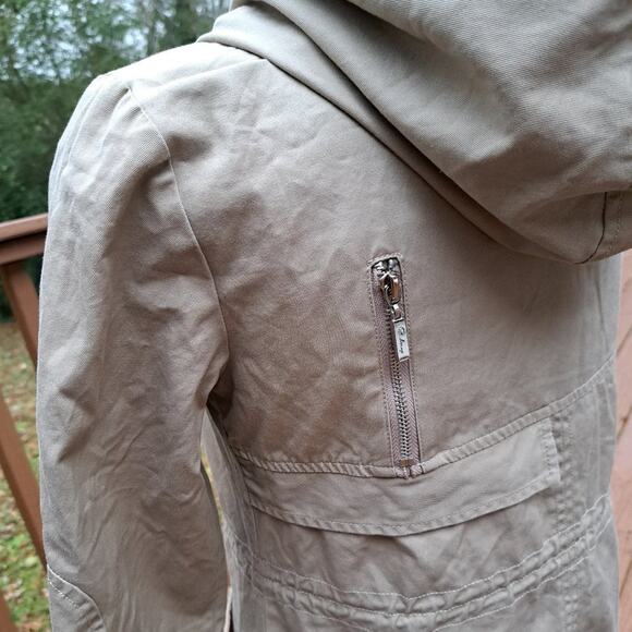 Burberry's Nova Check Jacket Coat Women Beige Size S - Picture 13 of 16